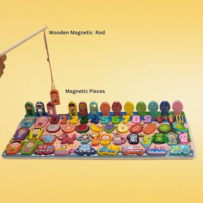 KidzLearn – 6-in-1 Traffic Matching & Counting Board