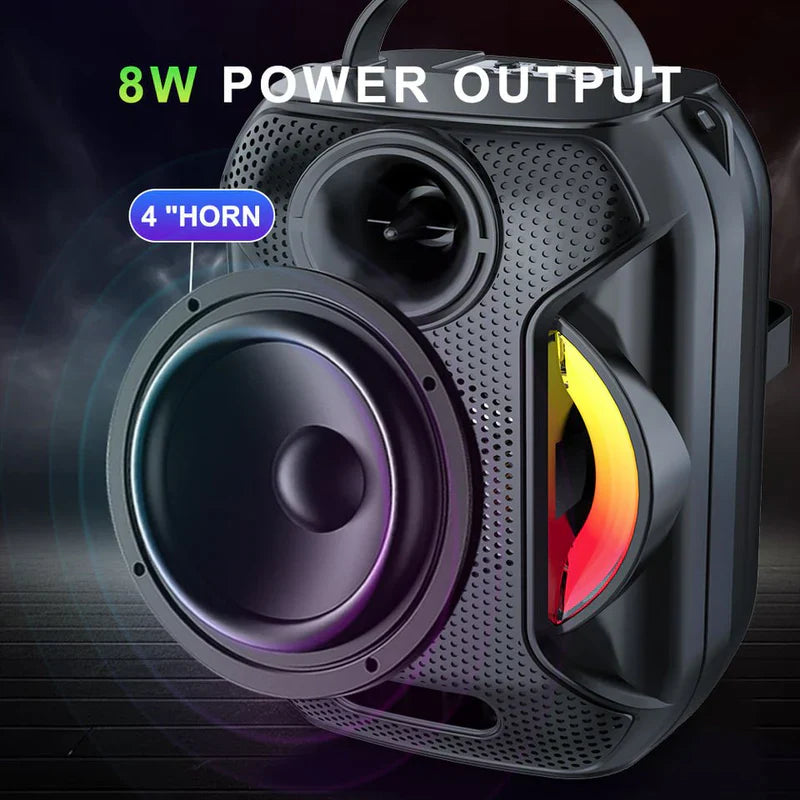 Sing-E – Portable Bluetooth Speaker with RGB Lights